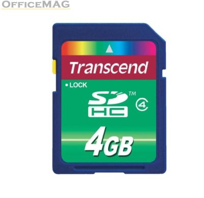 Памет Transcend 4GB SDHC (Class 4)