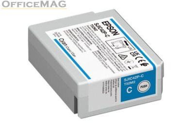 Консуматив Epson SJIC42P-C Ink cartridge for ColorWorks C4000e (Cyan)