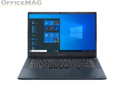 Лаптоп Dynabook Toshiba Tecra A40-J-10X, Intel Core 1135G7 (8M Cache, up to 4.20 GHz), 14''(1920x1080) AG, 8GB 3200MHz DDR4, 512GB SSD PCIe M.2, shared graphics, HD Cam, BT, Intel 11ax+acagn,  Dark Blue, Win10 Pro