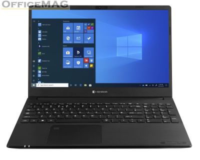 Лаптоп Dynabook Toshiba Satellite Pro L50-G-1C1, Intel Core i7-10710U (12M Cache, up to 4.70 GHz), 15.6"(1920x1080) AG, 8GB (1x8GB) 2666MHz DDR4, 256GB SSD PCIe M.2, nVIDIA MX250 2GB(GDDR5), Cam, BT, Intel 11ax+acagn+BT, Black, Win 10 Pro