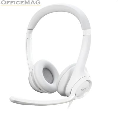 Слушалки Logitech H390 USB Computer Headset - OFF-WHITE - USB - N/A - EMEA-914