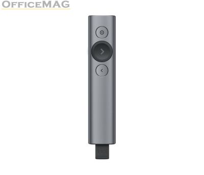 Безжичен презентер Logitech Spotlight Plus Presentation Remote - Slate