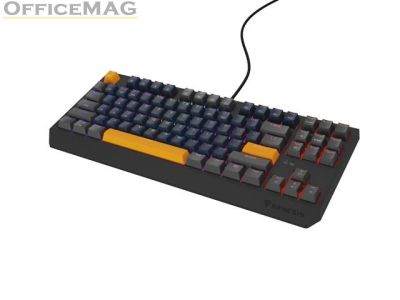 Клавиатура Genesis Gaming Keyboard Thor 230 TKL Naval Blue Positive US Black RGB Mechanical Outemu Panda