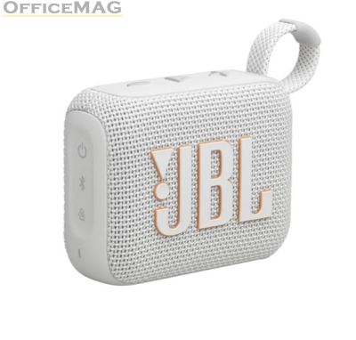 Тонколони JBL GO 4 WHT Ultra-portable waterproof and dustproof Speaker