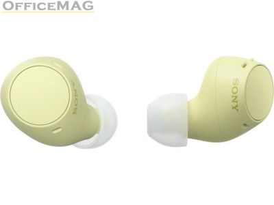 Слушалки Sony Headset WF-C510, yellow