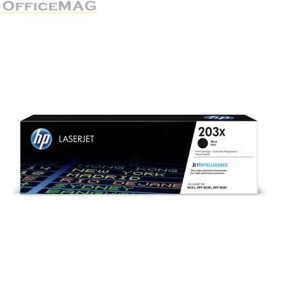 Консуматив HP 203X Original Black LaserJet Toner Cartridge