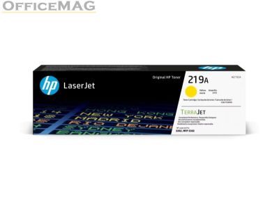 Консуматив HP 219A Yellow Original LaserJet Toner Cartridge