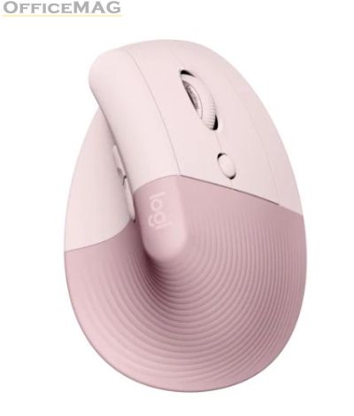 Мишка Logitech Lift Vertical Ergonomic Mouse - ROSE/DARK ROSE - EMEA