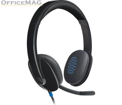 Слушалки Logitech USB Headset H540