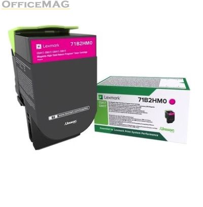 Консуматив Lexmark 71B2HM0 CS/CX417, 517 Magenta Return Programme 3.5K Toner Cartridge