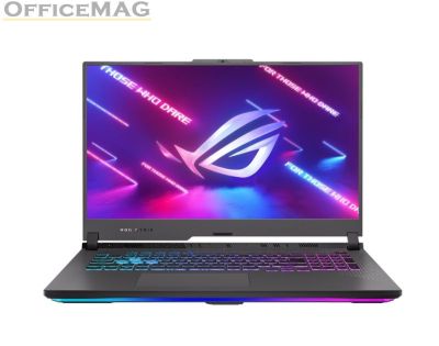 Лаптоп Asus ROG Strix G17 G713PU-LL052W,AMD Ryzen 9 7845HX (12-core/24-thread, 64MB L3 cache, up to 5.2 GHz max boost), 17.3" WQHD (2560 x 1440) 16:9 240Hz,16GB DDR5 , 1TB SSD,  RTX 4050 ,6GB GDDR6, WiFi 6,RGB, Windows 11,Eclipse Gray