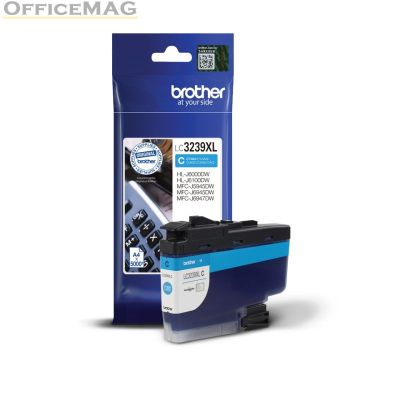 Консуматив Brother LC-3239XL Cyan High-yield Ink Cartridge