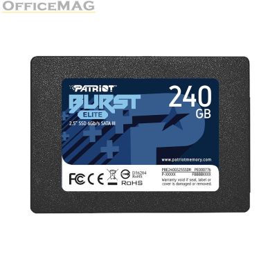 Твърд диск Patriot Burst Elite 240GB SATA3 2.5