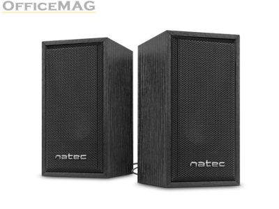 Тонколони Natec Speakers Panther 6W RMS 2.0 USB Black