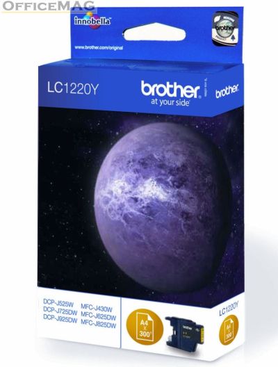 Консуматив Brother LC-1220Y Ink Cartridge for DCP-J525W/DCP-J725DW/DCP-J925DW/MFC-J430W