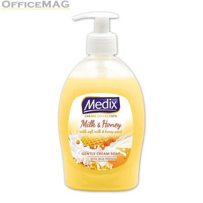 Течен сапун Medix Помпа 400 ml Milk&Honey