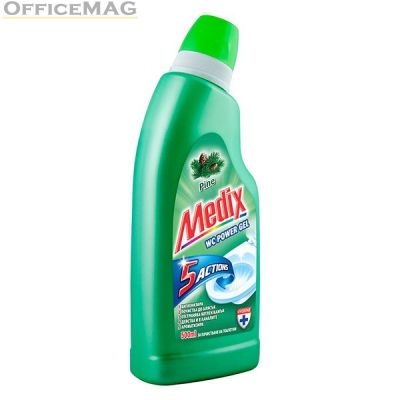 Почистващ препарат за тоалетна Medix WC Power Gel Гел 500 ml Pine