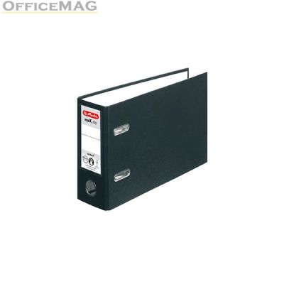 Класьор Herlitz Max File Банков, PP, A5 8 cm Черен