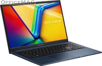 Лаптоп Asus Vivobook X1504VA-NJ857,Intel Core i3-1315U  1.2 GHz (10MB Cache, up to 4.5 GHz, 6 cores, 8 Threads), 15.6" FHD(1920x1080), 16GB (8 GB on BD),512G PCIEG3 SSD, No OS,Quiet Blue