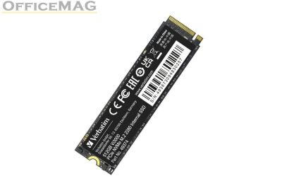 Твърд диск Verbatim Vi3000 Internal PCIe NVMe M.2 SSD 512GB