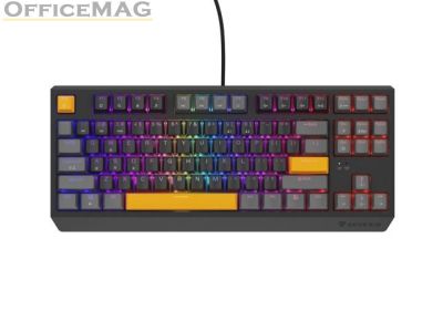 Клавиатура Genesis Gaming Keyboard Thor 230 TKL Anchor Gray Positive US RGB Mechanical Outemu Red