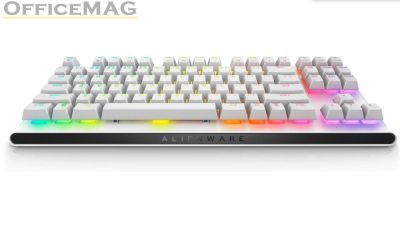 Клавиатура Dell Alienware Tenkeyless Gaming Keyboard - AW420K - US (QWERTY) - Lunar Light