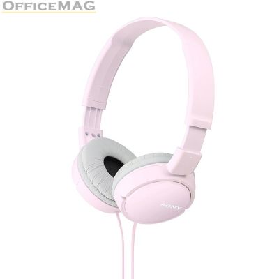 Слушалки Sony Headset MDR-ZX110AP pink