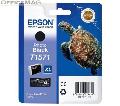 Консуматив Epson T1571 Photo Black for Epson Stylus Photo R3000