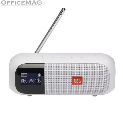 Радио JBL Tuner 2 WHT portable radio with bluetooth